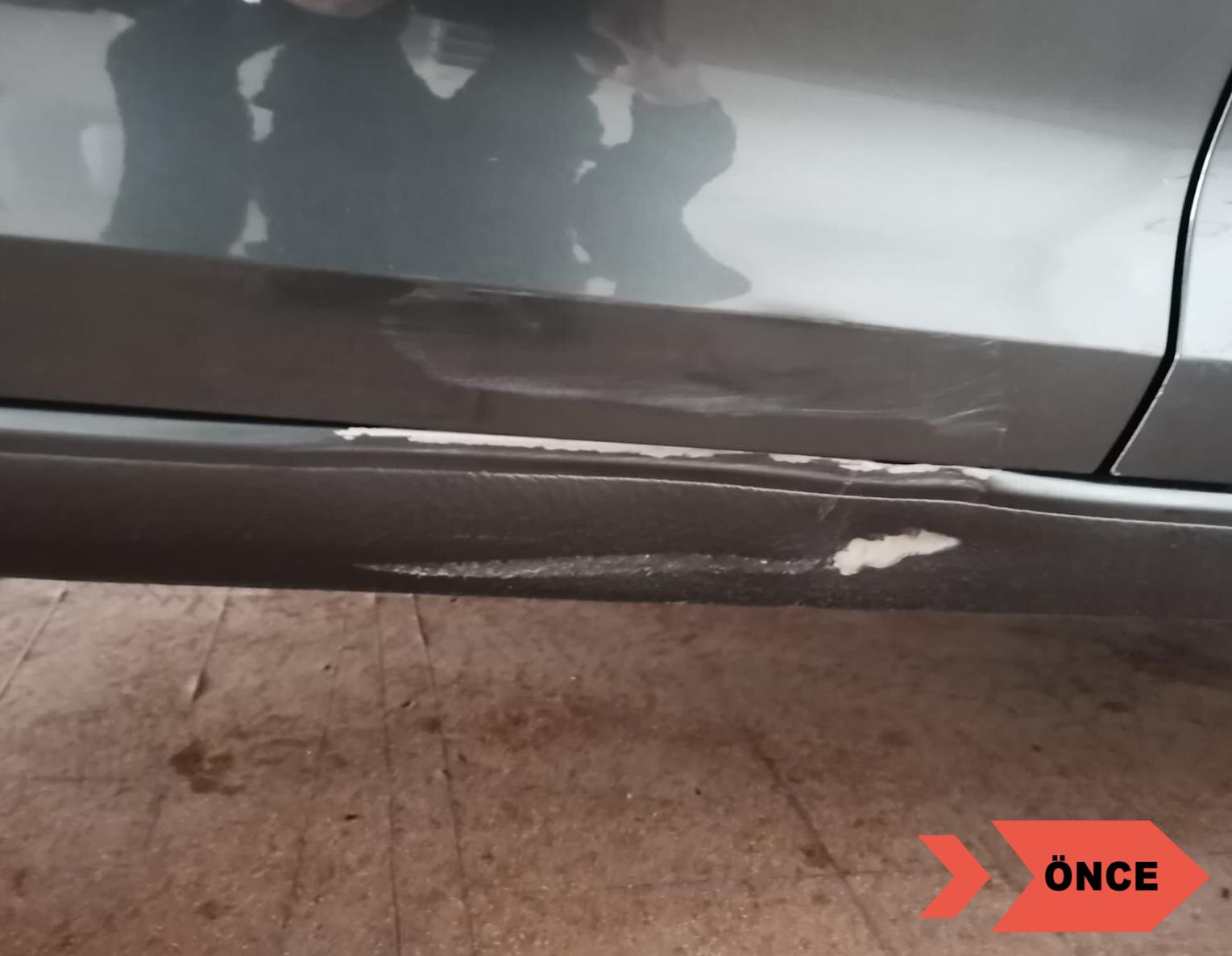Seat Toledo Ön Kaput ve Sağ Arka Kapı Boyasız Onarım