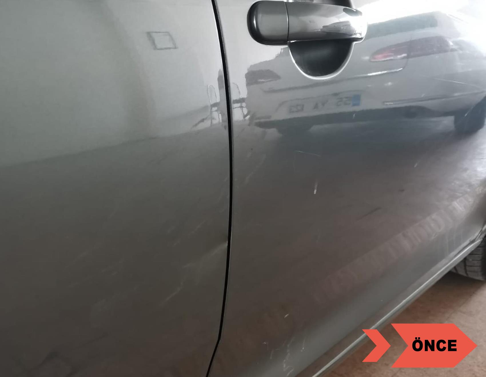 Seat Toledo Ön Kaput ve Sağ Arka Kapı Boyasız Onarım