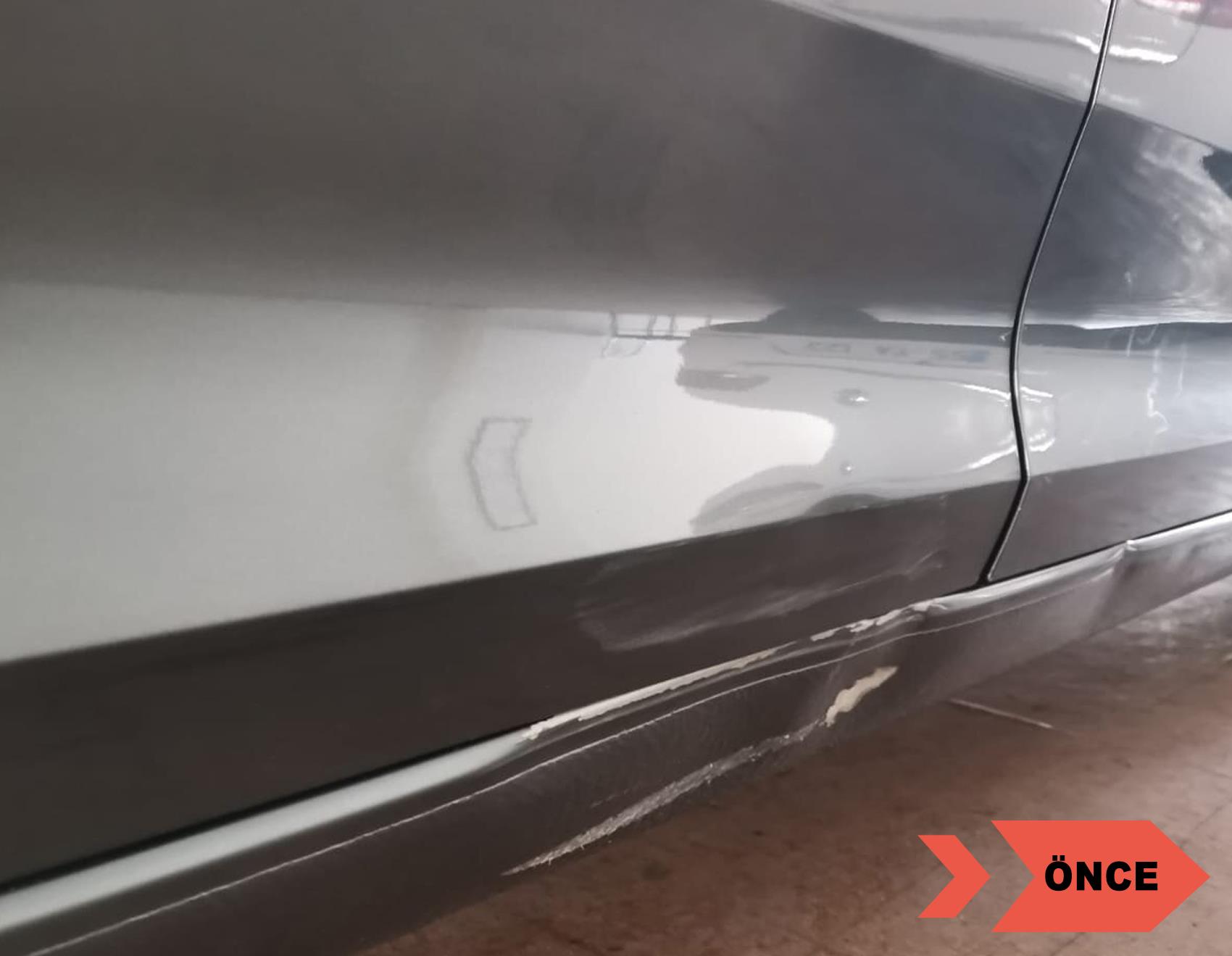 Seat Toledo Ön Kaput ve Sağ Arka Kapı Boyasız Onarım