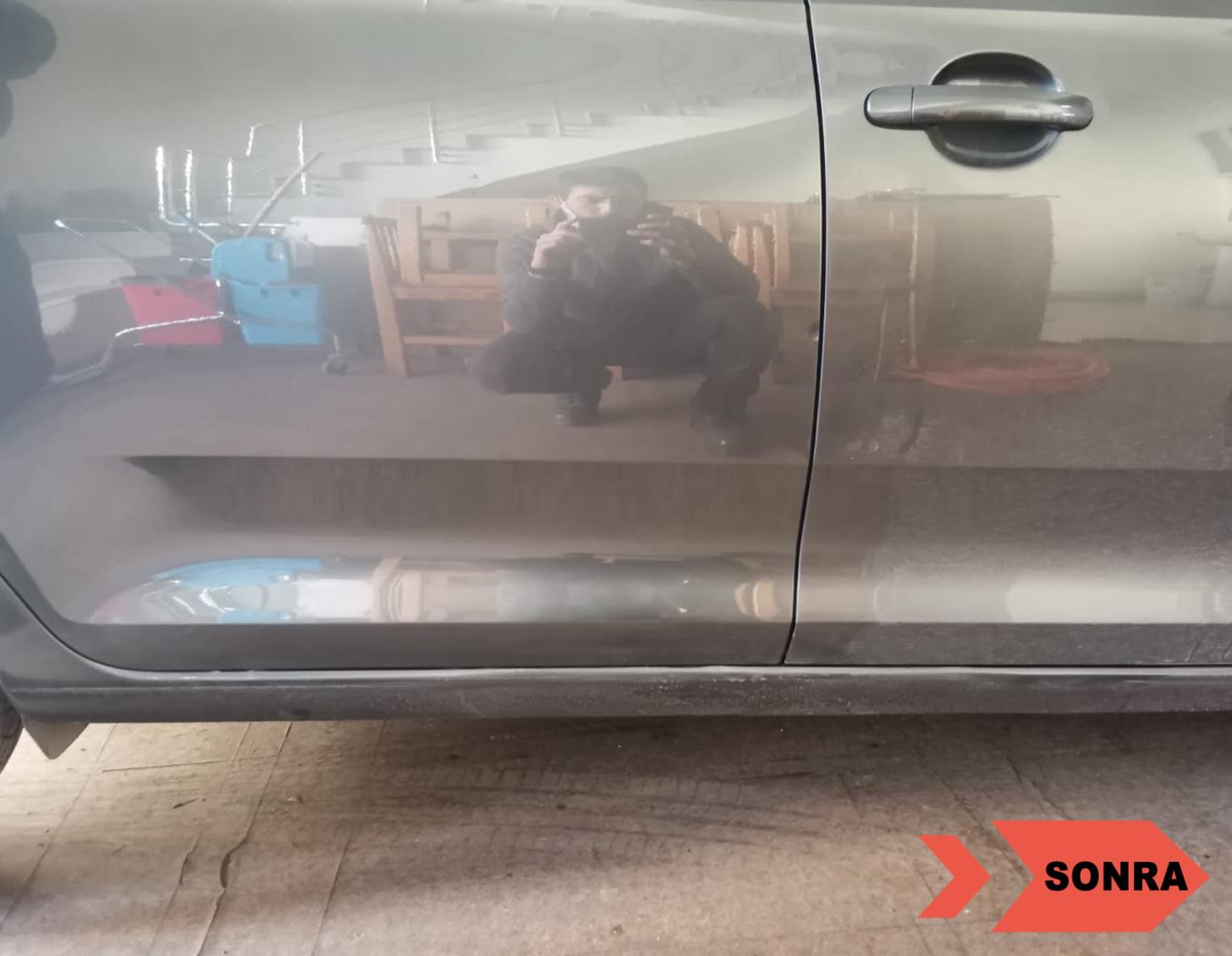 Seat Toledo Ön Kaput ve Sağ Arka Kapı Boyasız Onarım
