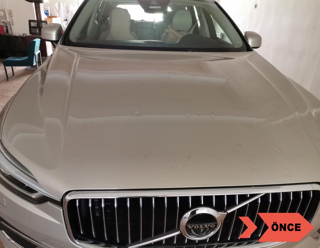 Volvo XC60 Dolu Hasarı Onarımı