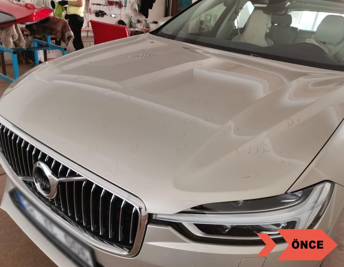 Volvo XC60 Dolu Hasarı Onarımı