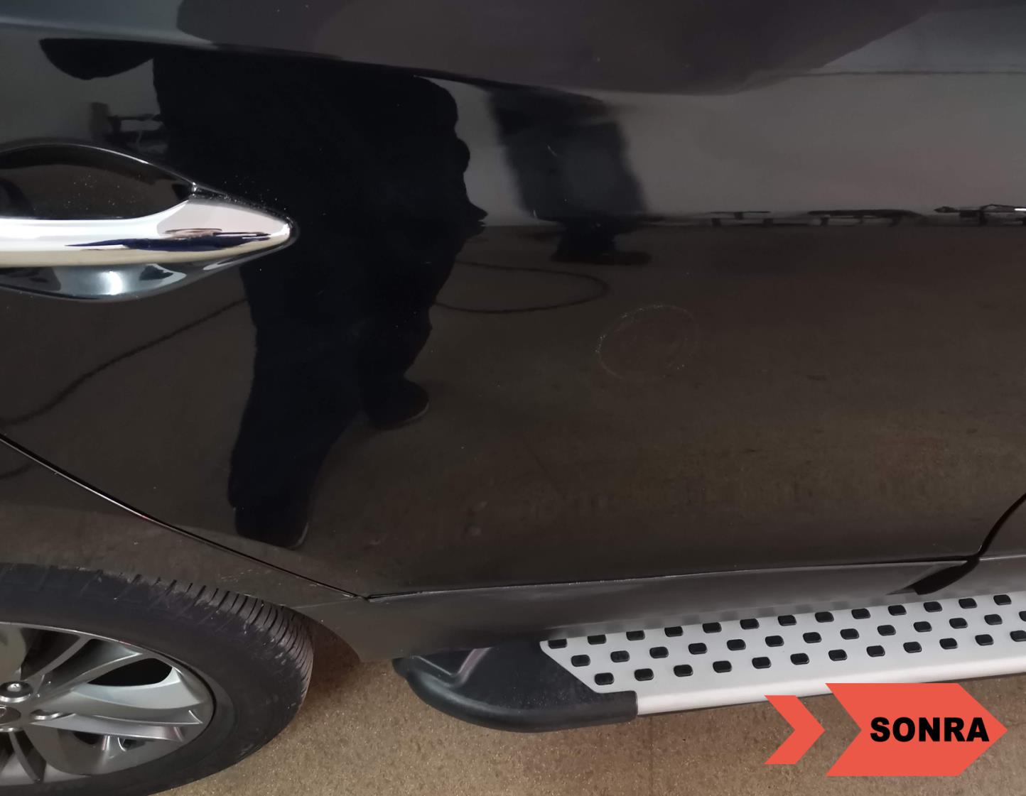 Hyundai Tucson Sağ Arka Kapı Boyasız Onarım